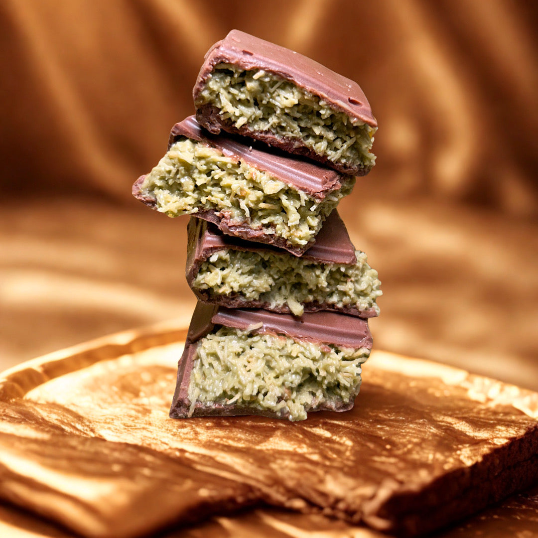 Dubai Chocolate Knafeh Pistachio Chocolate Bar